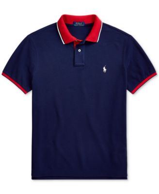 Men's Classic-Fit Mesh Polo Shirt