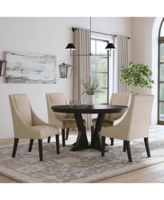 Furniture - Sterling 5-Pc. Round Dining Set (Table & 4 Chairs)