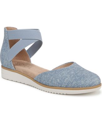 Soul Naturalizer - Women's Intro Round Toe Slip On Low Wedge Flats