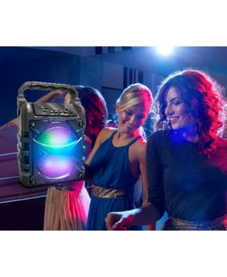 JET-4 Bluetooth Speaker, 4-Inch Woofer, Disco Lights