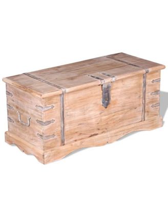 Storage Chest Acacia Wood