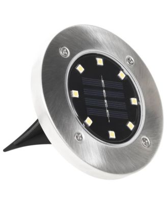 Solar Ground Lights 8 pcs LED Lights White