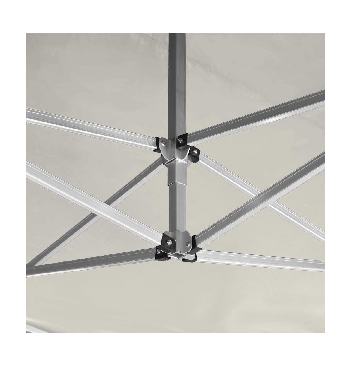 Professional Folding Party Tent Aluminum- Cream