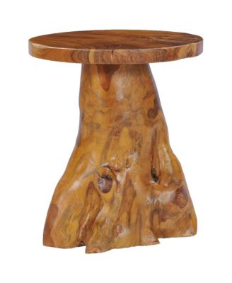 Coffee Table 15.7"x15.7" Solid Teak Wood