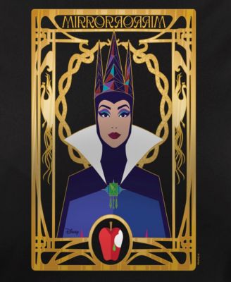 Plus Size Disney Snow White Evil Queen Graphic Crew Neck Top