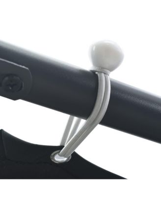 Gazebo Pavilion Tent Canopy 9.8ft x9.8ft Steel Anthracite