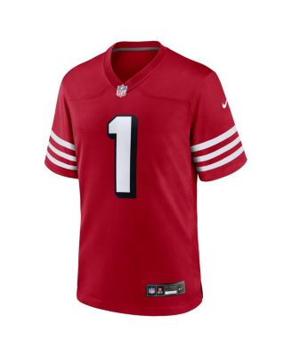 Men's Deebo Samuel Sr Scarlet San Francisco 49ers Alternate Game Jersey