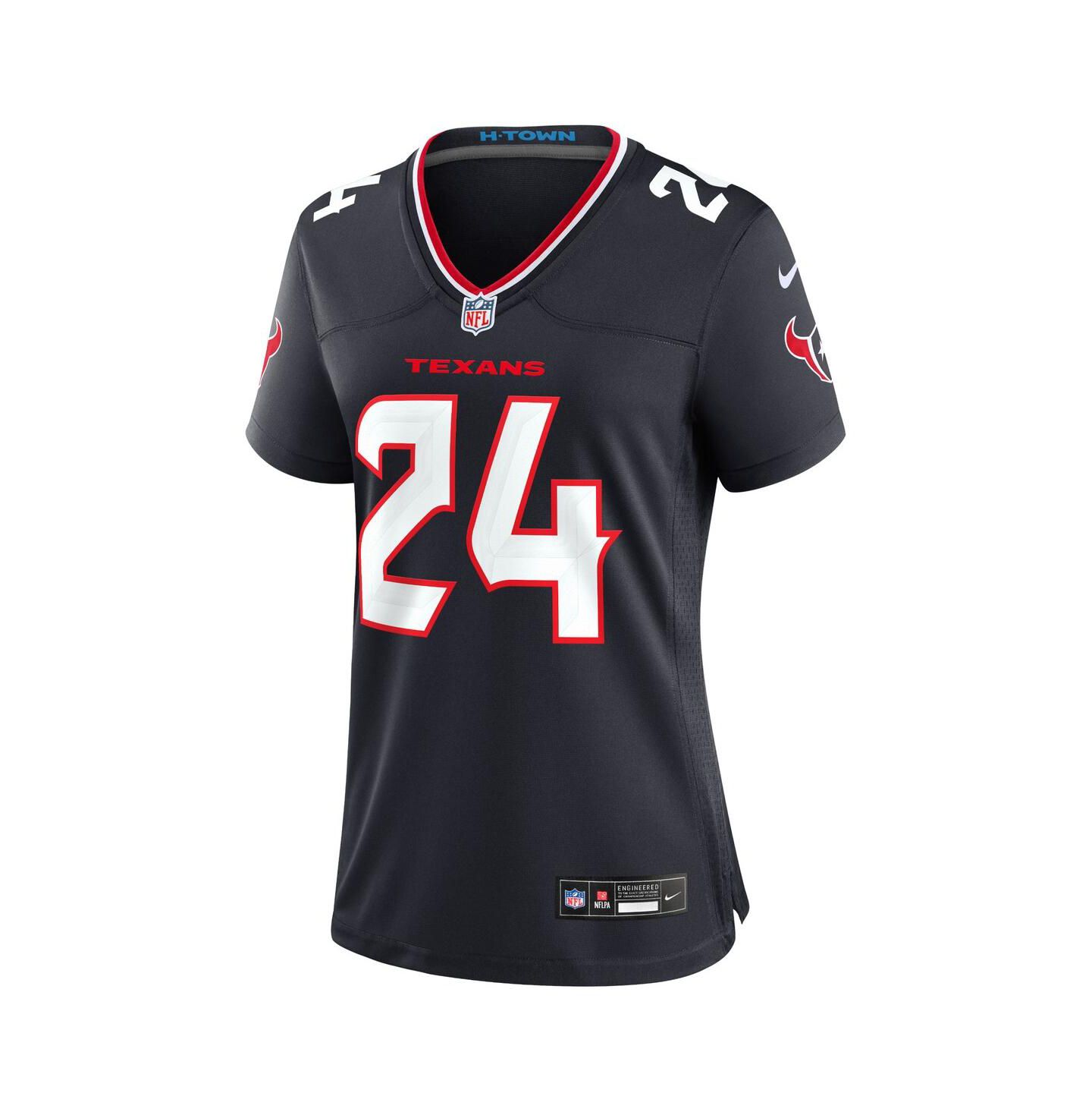 Женский топ Nike Derek Stingley Jr. Navy Houston Texans Game Jersey — фото 3