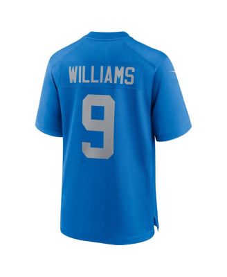 Men's Jameson Williams Blue Detroit Lions Alternate Game Jersey