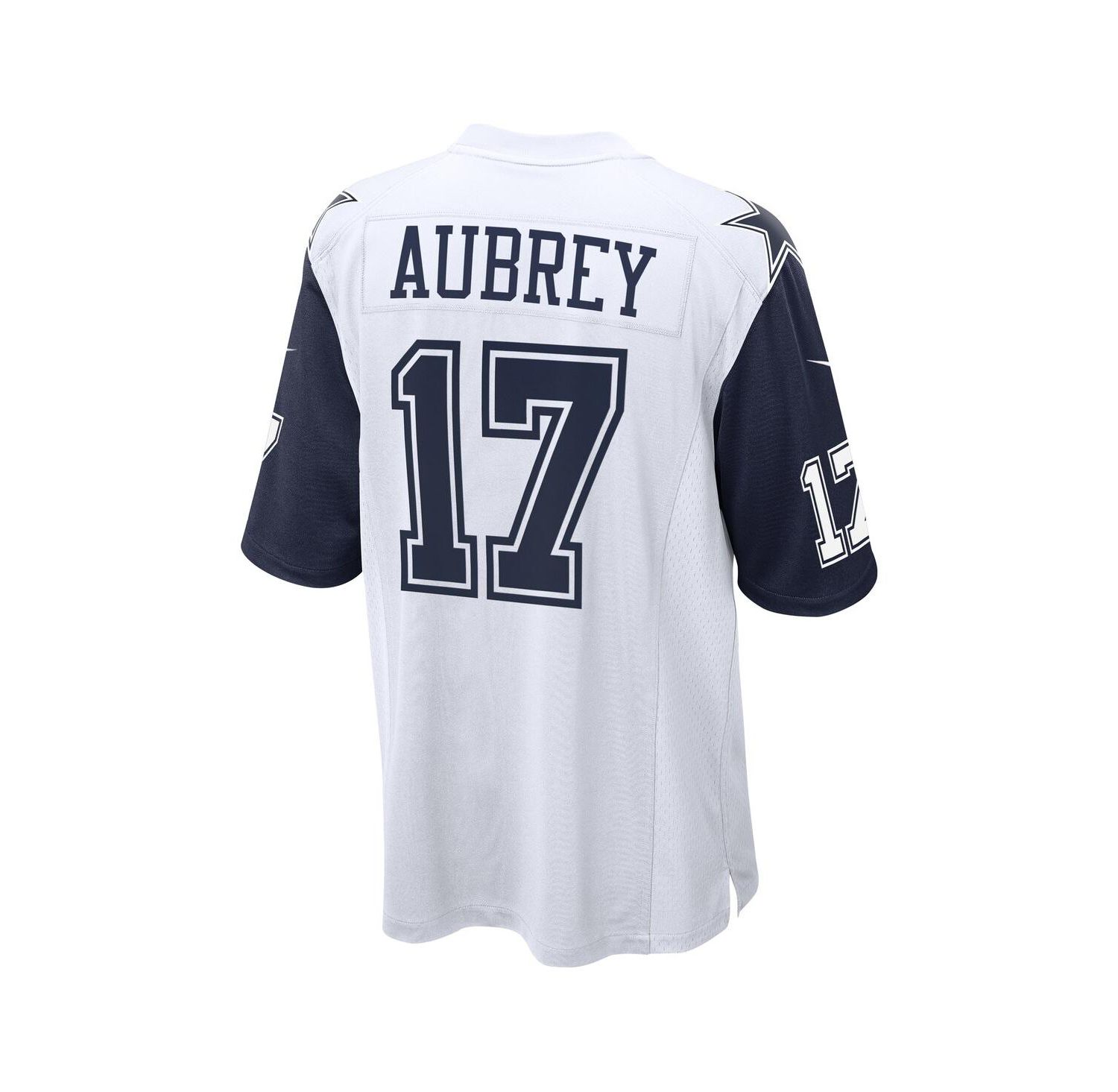 Men's Brandon Aubrey White Dallas Cowboys Game Jersey