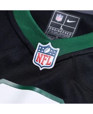Men's D.J. Reed Legacy Black New York Jets Alternate Game Jersey