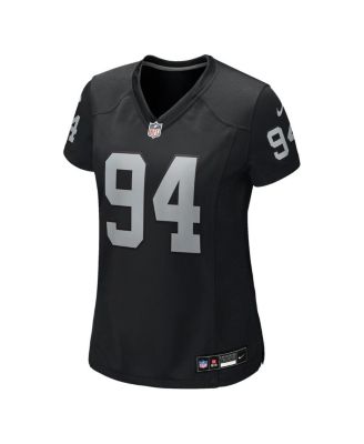 Women's Christian Wilkins Black Las Vegas Raiders Team Game Jersey