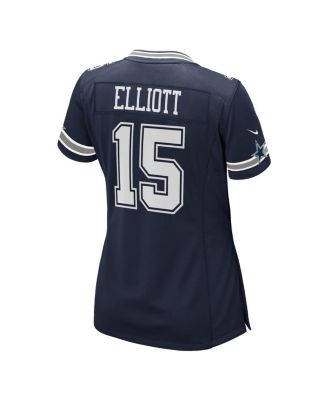 Women's Ezekiel Elliott Navy Dallas Cowboys Game Jersey