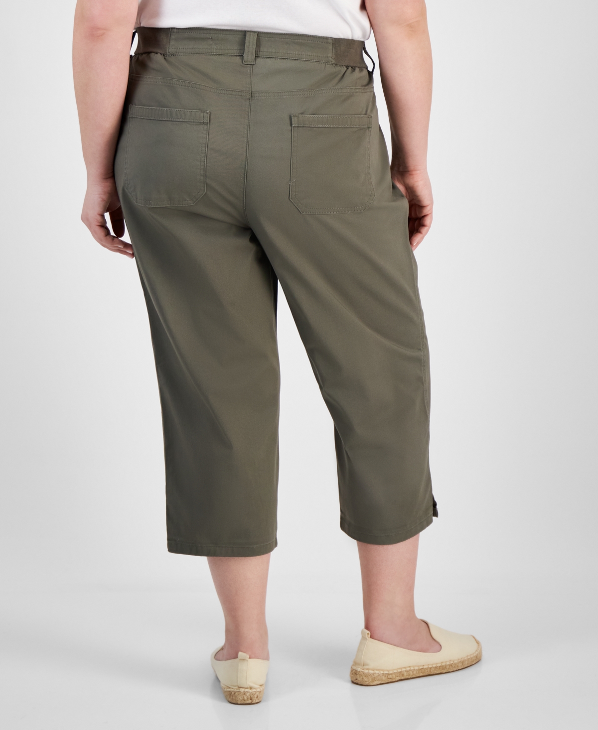 Style & Co Plus Comfort Capri Pants, Exclusively at Macy's