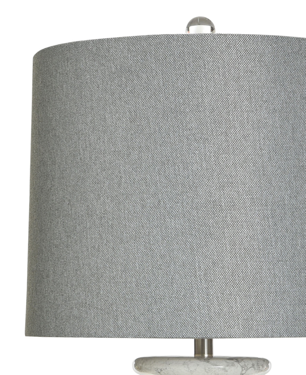 Stylecraft Home Collection 38" Metal Julian Table Lamp In White