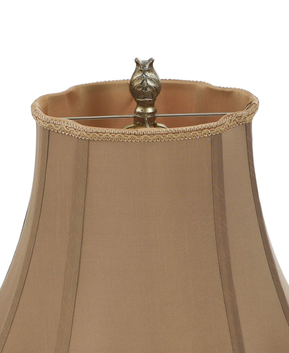 Shop Stylecraft Home Collection 30" Glass Traditional Table Lamp In Brown