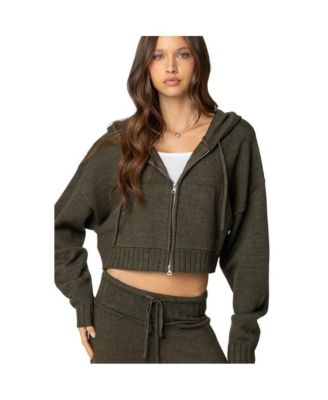 Women's Russell Knit Hooded Cardigan