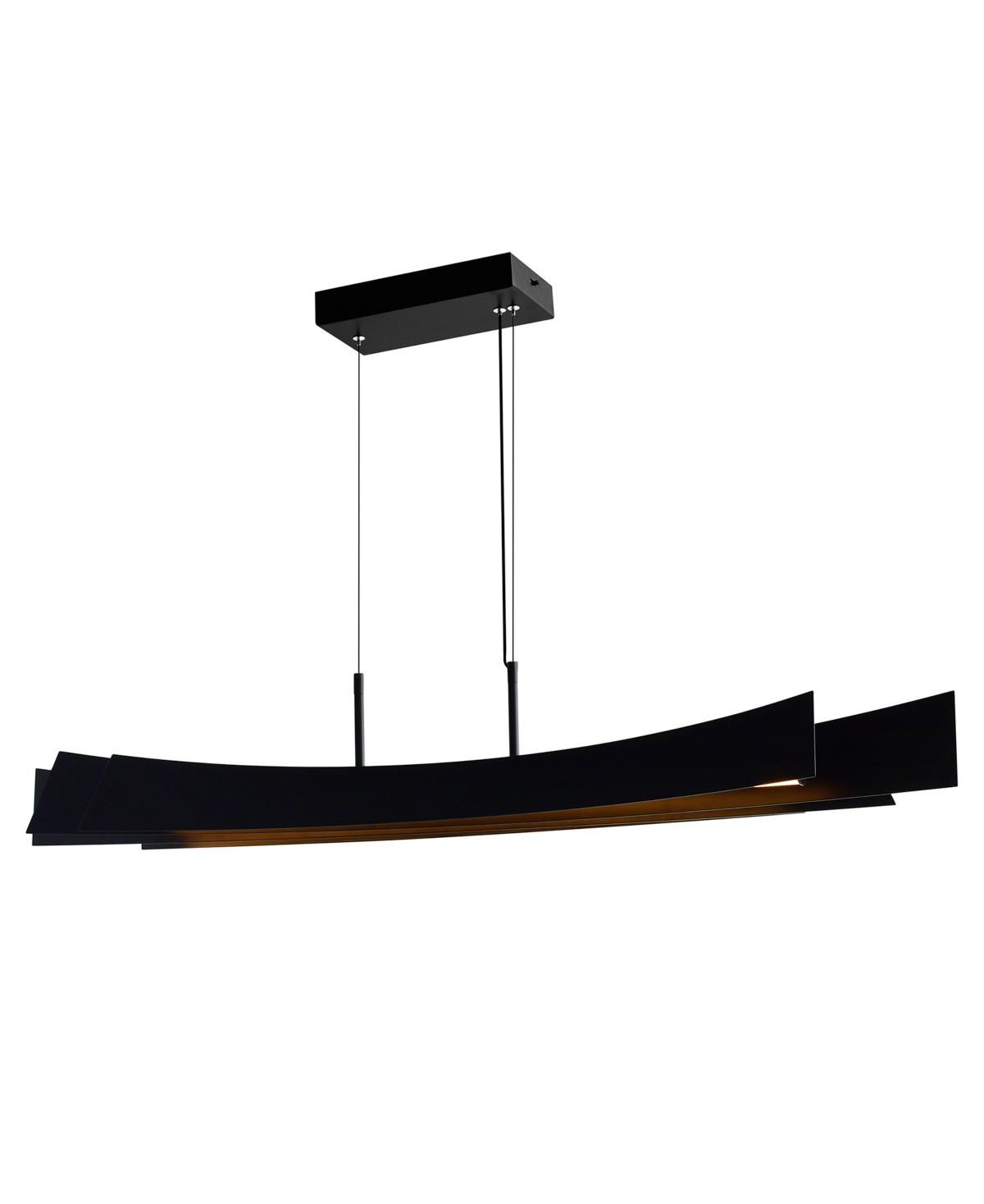 CWI LIGHTING 10" METAL CANDORA INTEGRATED LED ISLAND POOL TABLE LIGHT 