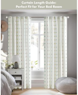 Stella Dot Metallic Embroidered Lined Window Panel, 50" x  84"