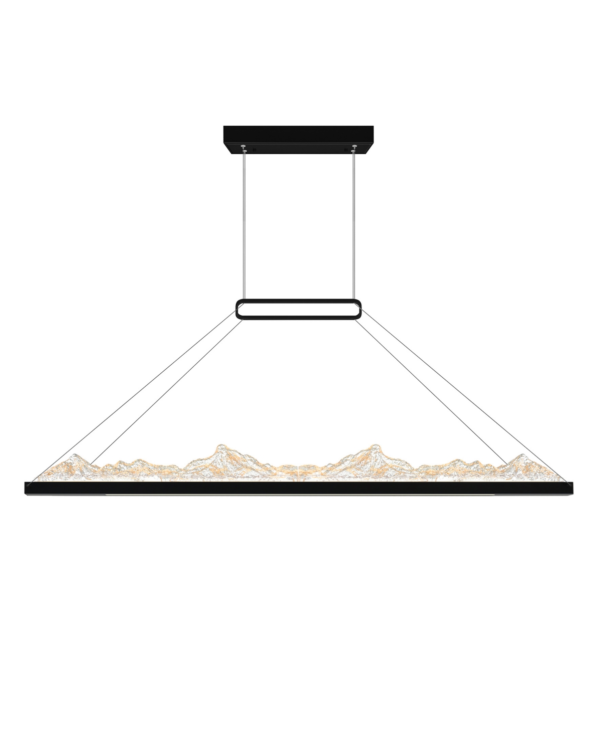 CWI LIGHTING 19" METAL HIMALAYAS INTEGRATED LED ISLAND POOL TABLE LIGHT 