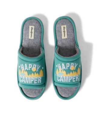 Men's Men s Lennox Happy Camper Knit Shower Slide House Slipper