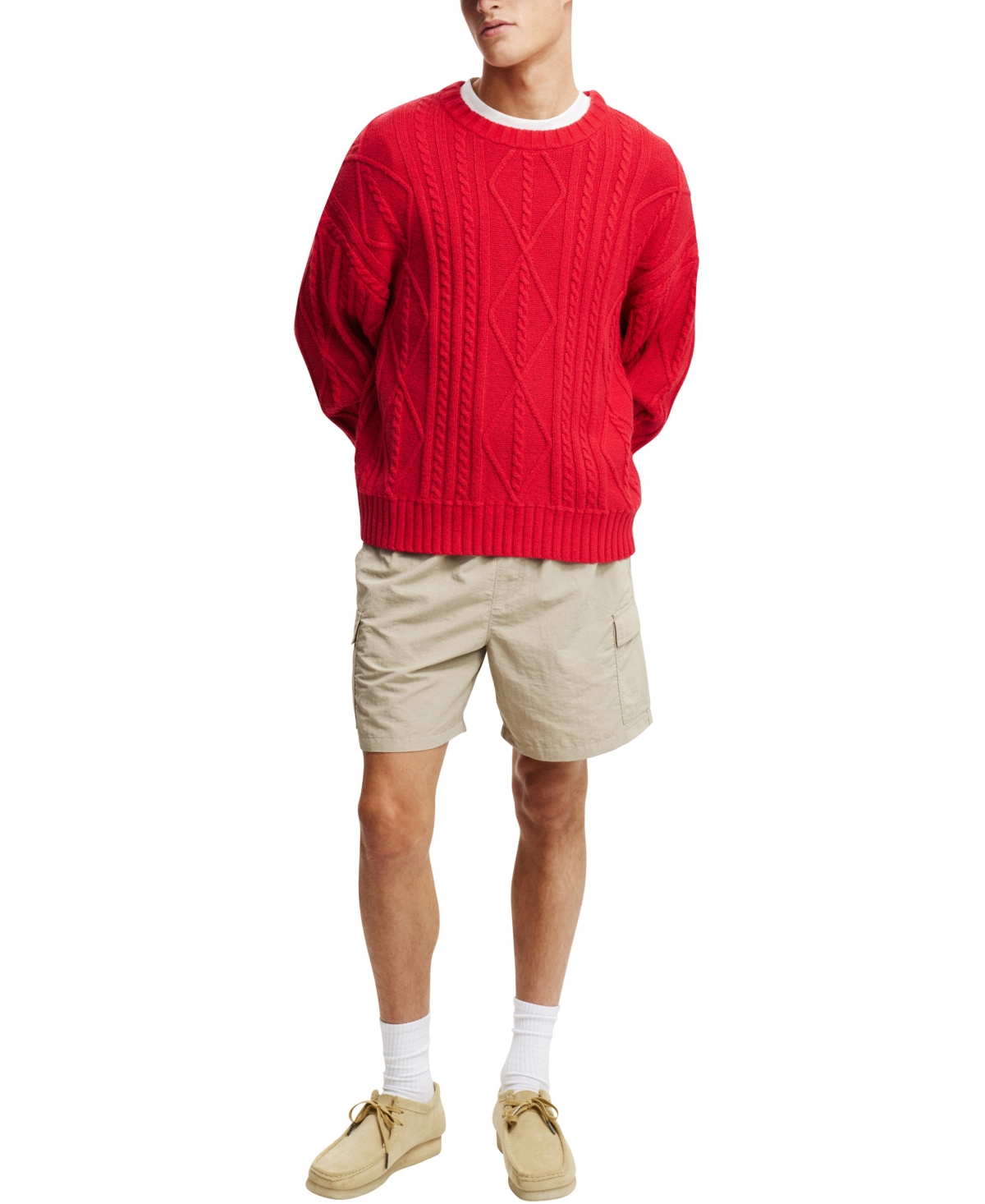 Shop Cotton On Men's All Purpose Short In Gravel Cargo