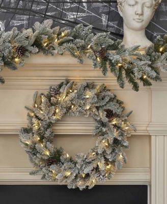 24" Artificial Lexington Fir Wreath