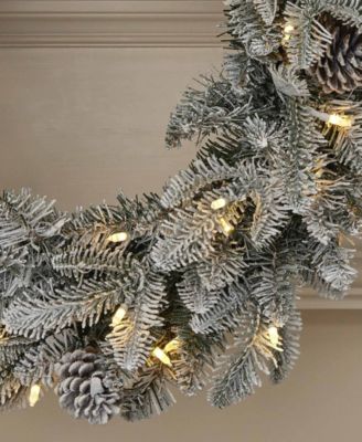 24" Artificial Lexington Fir Wreath