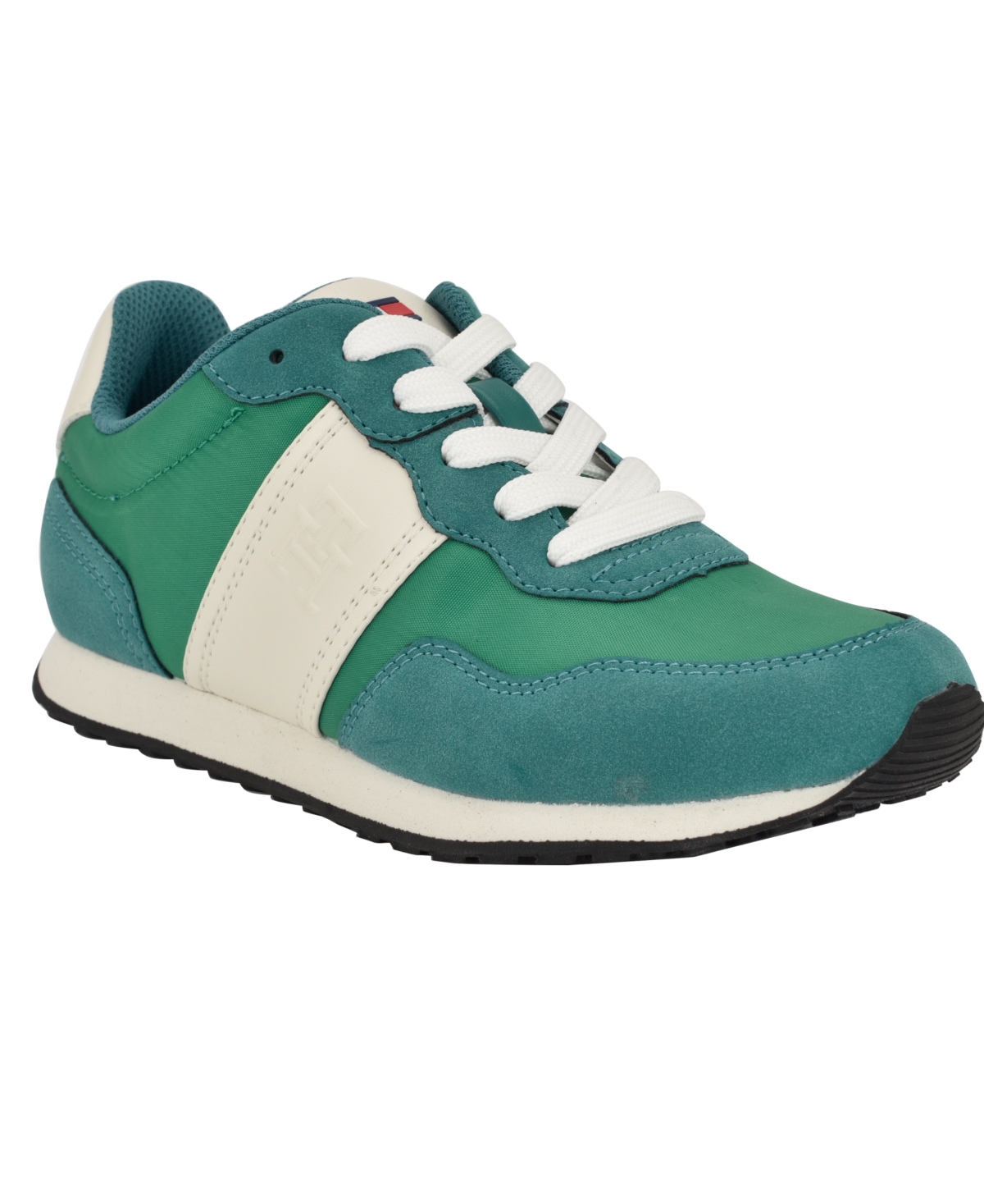Women's Cameo Retro Lace-Up Sneakers - Red