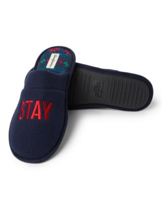 Men's Tyler Novelty Holiday Christmas Scuff Slipper