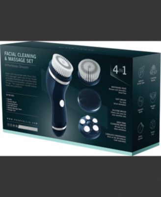MEN S 4-IN-1 MASSAGE & FACIAL CLEANING DEVICE