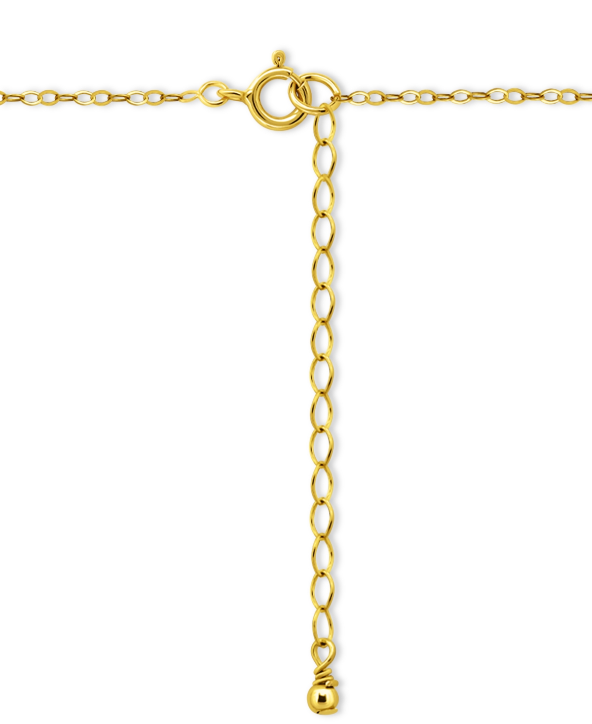 Giani Bernini Lab-created Green Quartz & Cubic Zirconia Fish Pendant Necklace In 18k Gold Over Sterling Silver, 16 In Gold