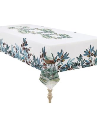 Olive Grove Tablecloth, 70" x 120"