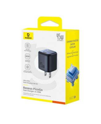 Picogo 45W Fast Charger USB C Wall Charger for iPhone16/15/14
