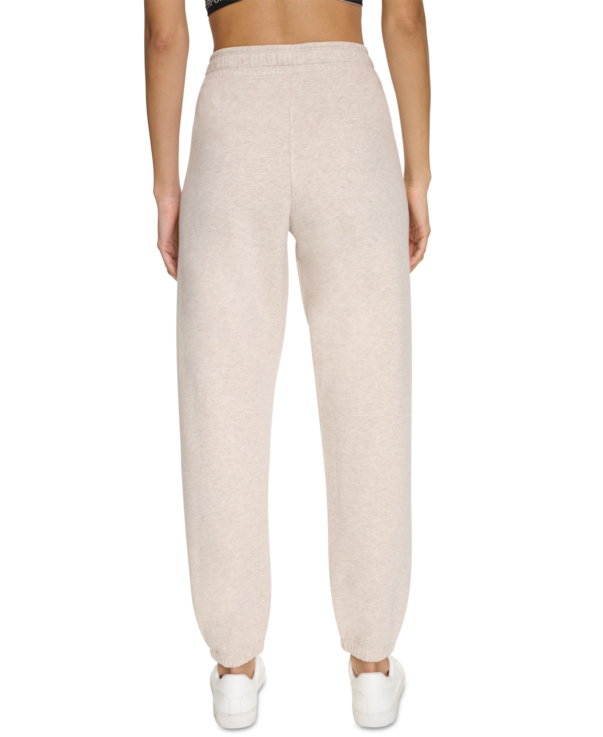 Calvin Klein Women's Fleece High-waist Relaxed Jogger Sweatpants In Cortado Heather