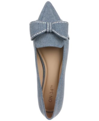 Women's Kaete Bow Flats, Exclusively at Macy's
