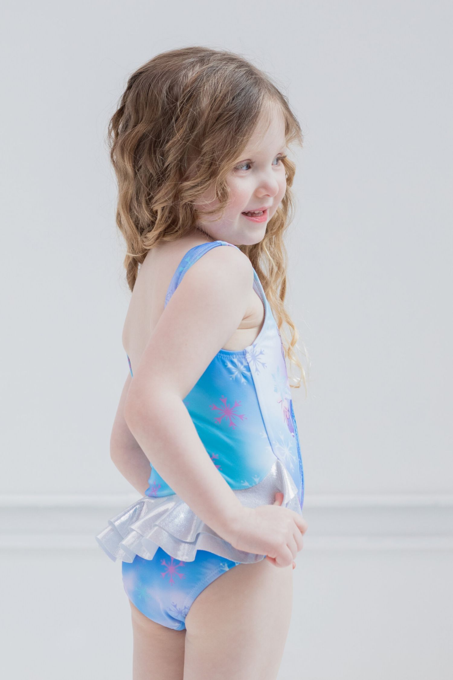 Girls' Sleeveless One Piece Swimwear