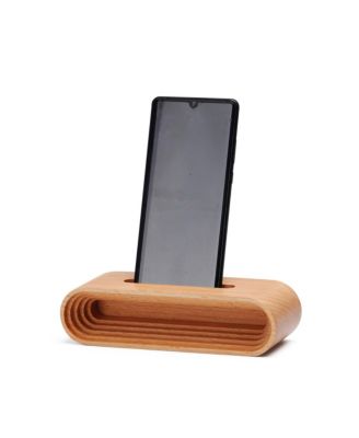 Wood Phone Speaker Base - Solid Maple