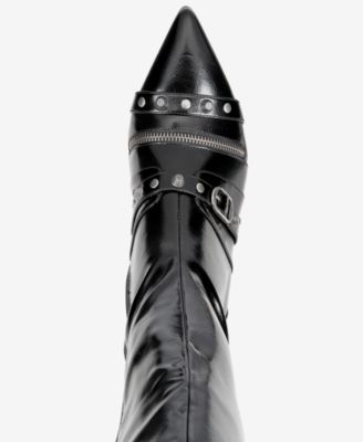 Wild Pair Monro Buckle Knee High Boots, Created by Macy's