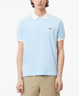 Lacoste - Men's Classic-Fit Stripe Piqu&eacute; Polo Shirt
