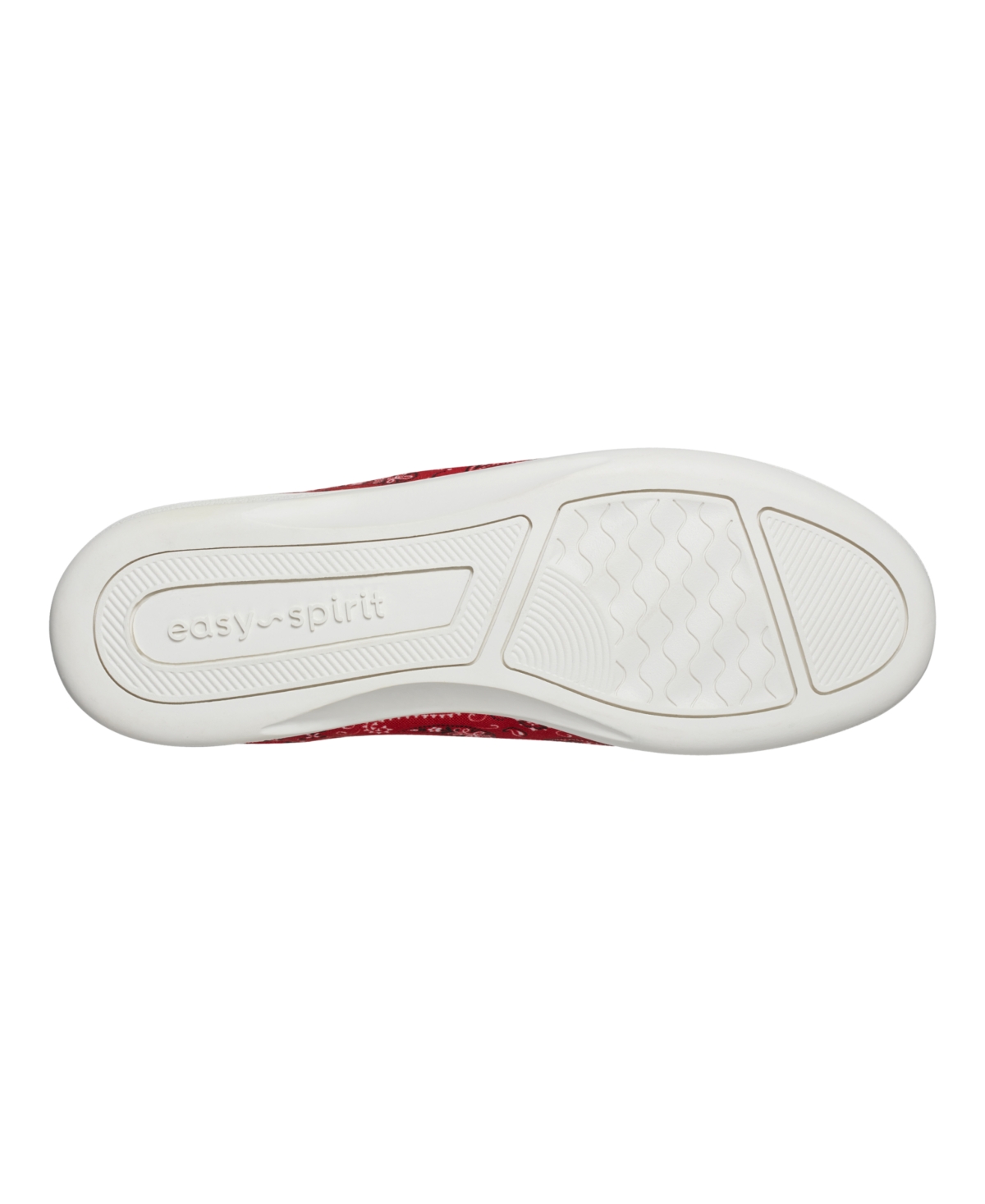 Shop Easy Spirit Women's Ap Lightweight Walking Sneakers In Red Bandana Print Multi