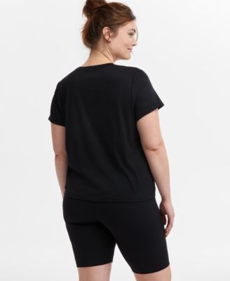 Plus Size Super-Soft Short-Sleeve Tee, Exclusively at Macy's