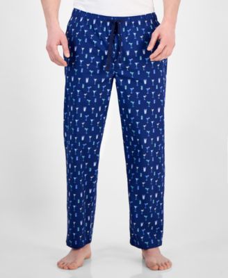 Men's Woven Beverage-Graphic Pajama Pants, Exclusively at Macy's