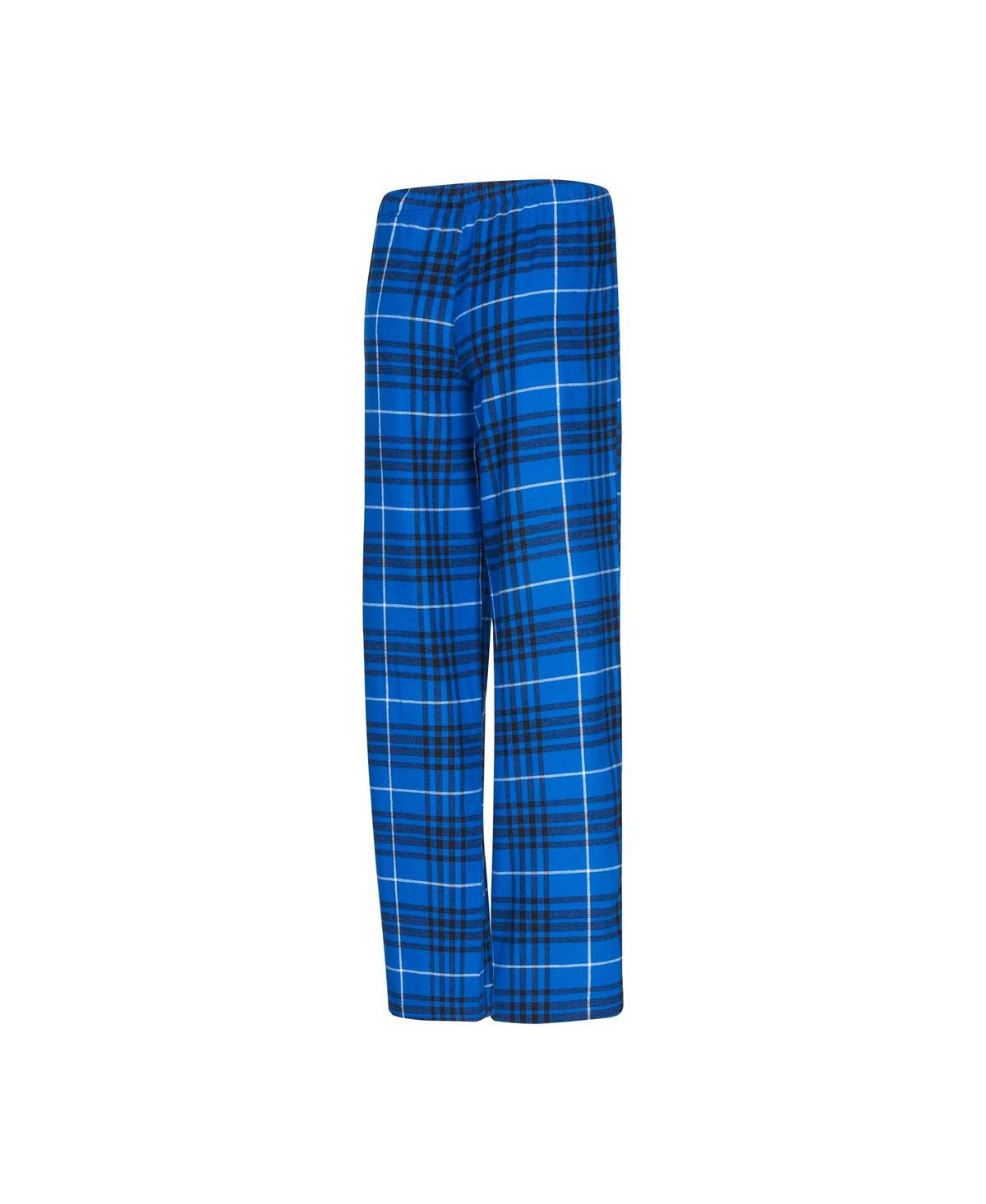 Concepts Sport Women's Tampa Bay Lightning Vector T-shirt Pants Sleep Set In Blue,black