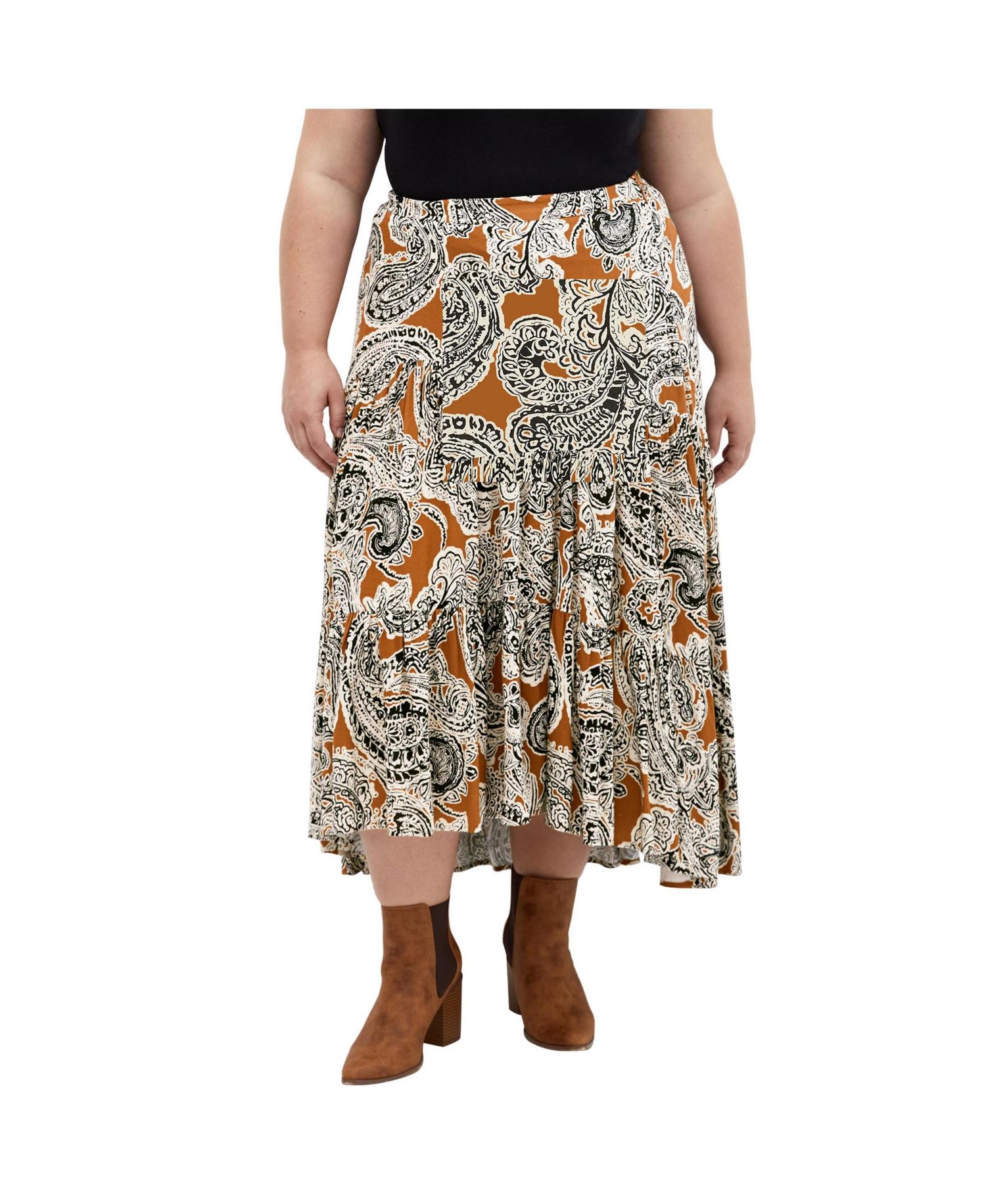 Women's Misha Print Skirt