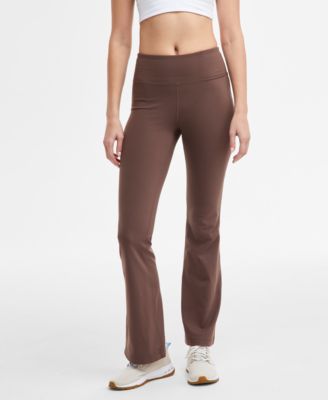 Women's Studio High Rise Flare Leggings, Created for Macy's