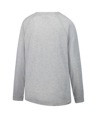 Women's Navy/Gray Dallas Cowboys Petition Raglan Long Sleeve T-Shirt and Shorts Set