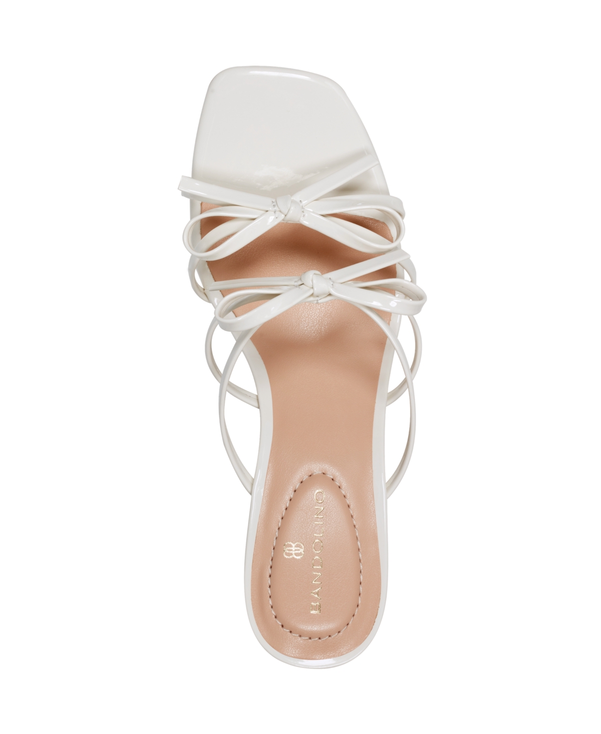 BANDOLINO WOMEN'S MARGIL STRAPPY BOW BLOCK HEEL SANDALS 
