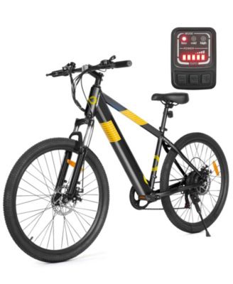 350W Electric Bike 26" Electric Mountain Bike for Adults, 36V Built-in Hidden Removable Battery with Shimano 7 Speed City Commuter Bike for Man Woman