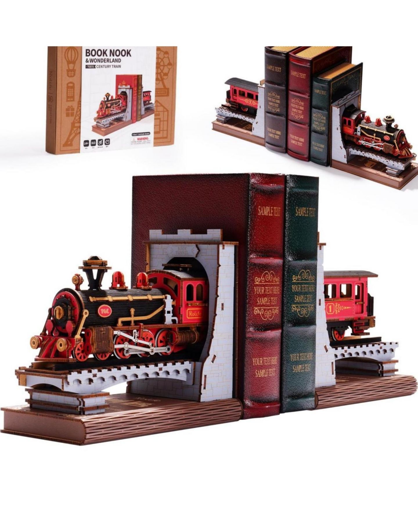 Детский конструктор Robotime Book Nook 3D Puzzle Building Set, Ages 14+ — фото 1